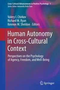 Produktbild: Human Autonomy in Cross-Cultural Context
