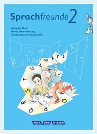 Produktbild: Sprachfreunde 2. Schuljahr - Sprachbuch mit Grammatiktafel und Lernentwicklungsheft. Ausgabe Nord