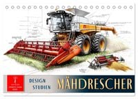Produktbild: M&auml;hdrescher - Design Studien (Tischkalender 2026 DIN A5 quer), CALVENDO Monatskalender