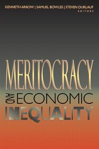 Produktbild: Meritocracy and Economic Inequality