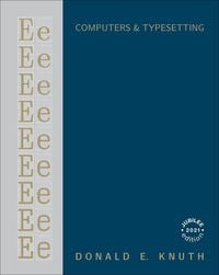 Produktbild: Computers & Typesetting, Volume E