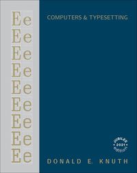 Produktbild: Knuth, D: Computers & Typesetting Volume