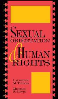 Produktbild: Sexual Orientation and Human Rights