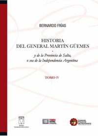 Produktbild: Historia del General Mart&iacute;n G&uuml;emes... Tomo IV