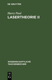 Produktbild: Lasertheorie II
