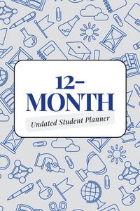 Produktbild: 12-Month Undated Student Planner