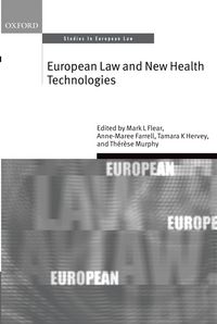 Produktbild: European Law and New Health Technologies