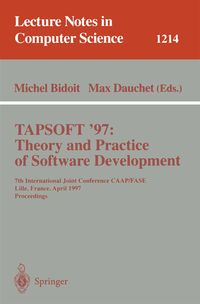 Produktbild: TAPSOFT'97: Theory and Practice of Software Development