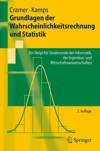 Produktbild: Grundlagen der Wahrscheinlichkeitsrechnung und Statistik