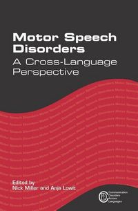 Produktbild: Motor Speech Disorders