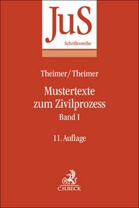 Produktbild: Mustertexte zum Zivilprozess Band I: Erkenntnisverfahren erster Instanz