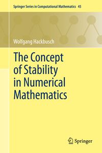 Produktbild: The Concept of Stability in Numerical Mathematics