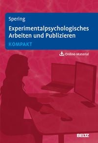 Produktbild: Experimentalpsychologisches Arbeiten und Publizieren kompakt