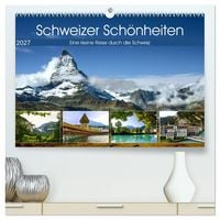 Produktbild: Schweizer Sch&ouml;nheiten (hochwertiger Premium Wandkalender 2027 DIN A2 quer), Kunstdruck in Hochglanz