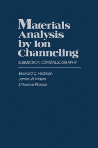 Produktbild: Materials Analysis by Ion Channeling