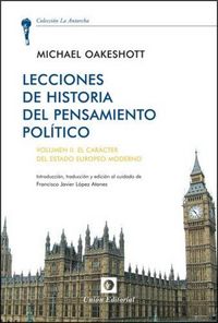 Produktbild: Lecturas de historia del pensamiento pol&iacute;tico II : el car&aacute;cter del estado moderno europeo