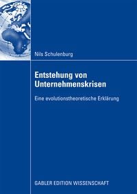 Produktbild: Entstehung von Unternehmenskrisen