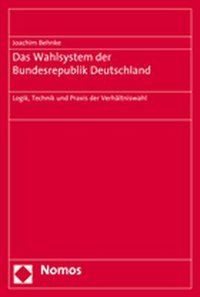 Produktbild: Das Wahlsystem der Bundesrepublik Deutschland