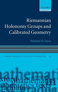 Produktbild: Riemannian Holonomy Groups and Calibrated Geometry