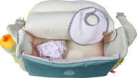HABA 306516 - Puppen-Wicktasche Sommerwiese, Stoff, 4-teilig