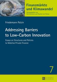 Produktbild: Addressing Barriers to Low-Carbon Innovation