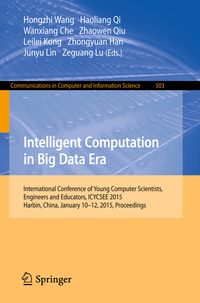 Produktbild: Intelligent Computation in Big Data Era