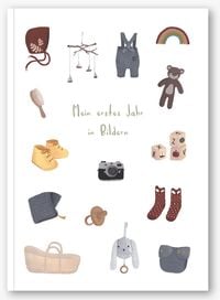 Produktbild: Babybuch - Mein erstes Jahr in Bildern -