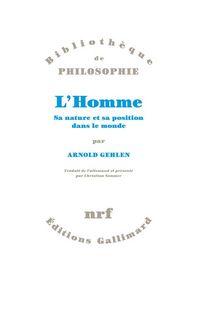 Produktbild: L'homme : sa nature et sa position dans le monde