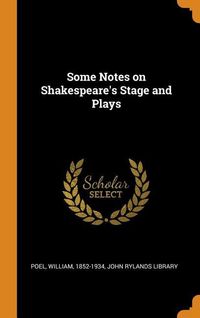 Produktbild: Some Notes On Shakespeares Sta