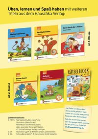 Deutsch 1. Klasse Übungsheft - Besser lesen