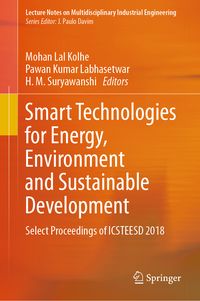 Produktbild: Smart Technologies for Energy, Environment and Sustainable Development