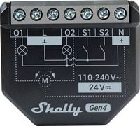 Produktbild: Shelly 2PM Gen4 Steuerger&auml;t Bluetooth, Wi-Fi, ZigBee