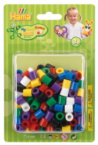 Produktbild: HAMA Maxi Blister-Packung mit 250 Perlen Volltonmix