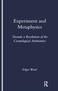 Produktbild: Experiment and Metaphysics