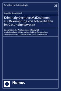 Produktbild: Kriminalpr&auml;ventive Ma&szlig;nahmen zur Bek&auml;mpfung von Fehlverhalten im Gesundheitswesen