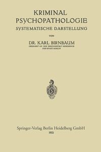 Produktbild: Kriminal-Psychopathologie