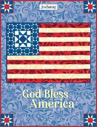 Produktbild: God Bless America Lined Journal