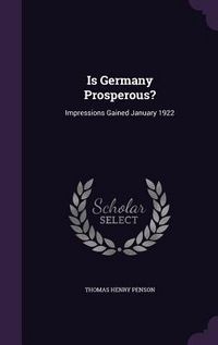 Produktbild: Is Germany Prosperous?