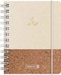 Produktbild: Sch&uuml;lerkalender 2026/2027 "Naturality" | A6, Textil