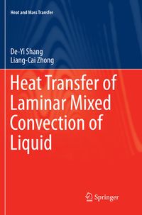 Produktbild: Heat Transfer of Laminar Mixed Convection of Liquid
