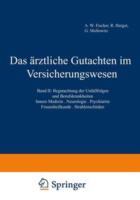 Produktbild: Das &auml;rztliche Gutachten im Versicherungswesen