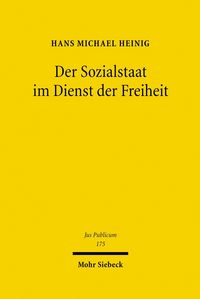 Produktbild: Der Sozialstaat im Dienst der Freiheit