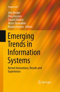 Produktbild: Emerging Trends in Information Systems