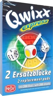 Produktbild: Qwixx - Express - Ersatzbl&ouml;cke