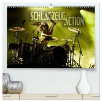 Produktbild: Schlagzeug Action (hochwertiger Premium Wandkalender 2026 DIN A2 quer), Kunstdruck in Hochglanz