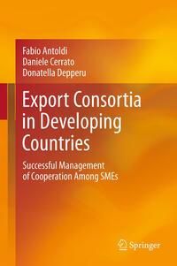 Produktbild: Export Consortia in Developing Countries