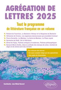 Produktbild: Agr&eacute;gation de Lettres 2025. Tout le programme de litt&eacute;rature fran&ccedil;aise en un volume