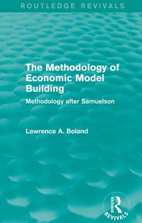 Produktbild: The Methodology of Economic Model Building (Routledge Revivals)