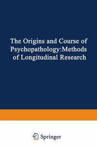 Produktbild: The Origins and Course of Psychopathology