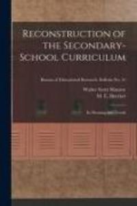 Produktbild: Reconstruction of the Secondary-school Curriculum